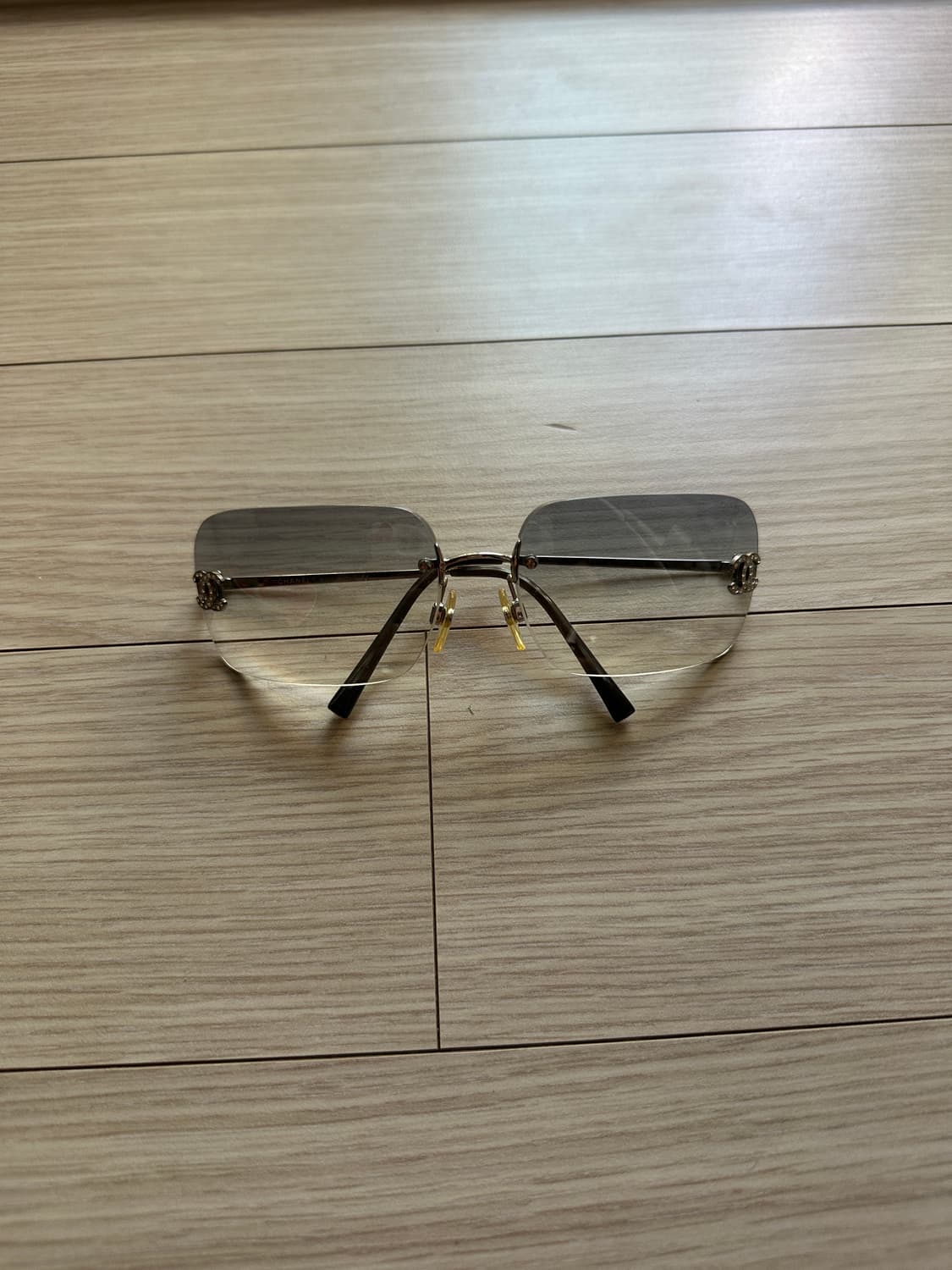 Chanel 샤넬 큐빅 로고 선글라스 안경 상품이미지2