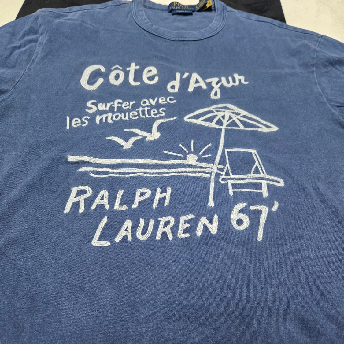 S 폴로랄프로렌 클래식 그래피티 엠브로이드 반팔 티셔츠  상품이미지4