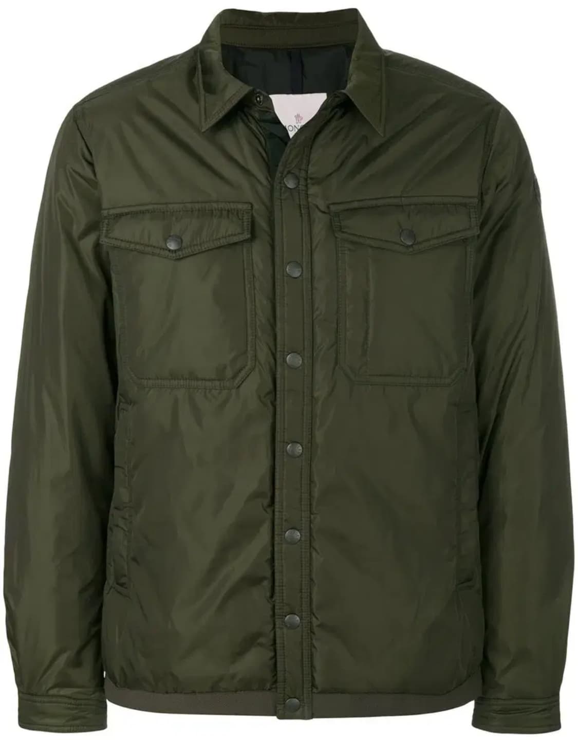 몽클레어 미오만드레 카키 셔츠 패딩 자켓 상품이미지1