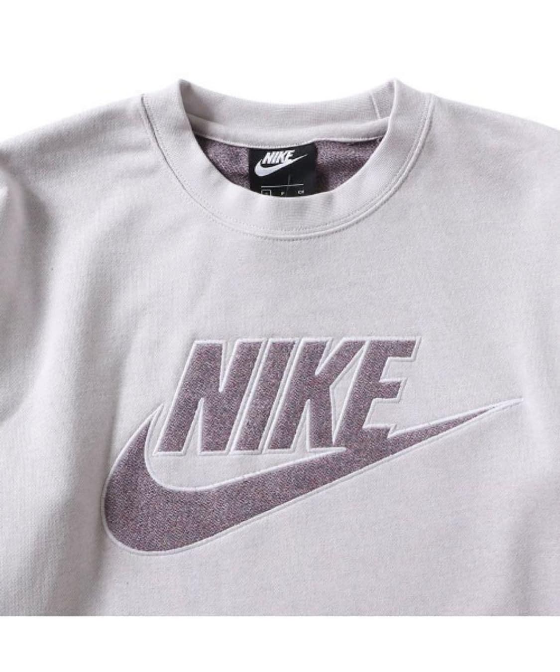 [M] Nike 나이키 리바이벌 연보라 빅로고 맨투맨 상품이미지4