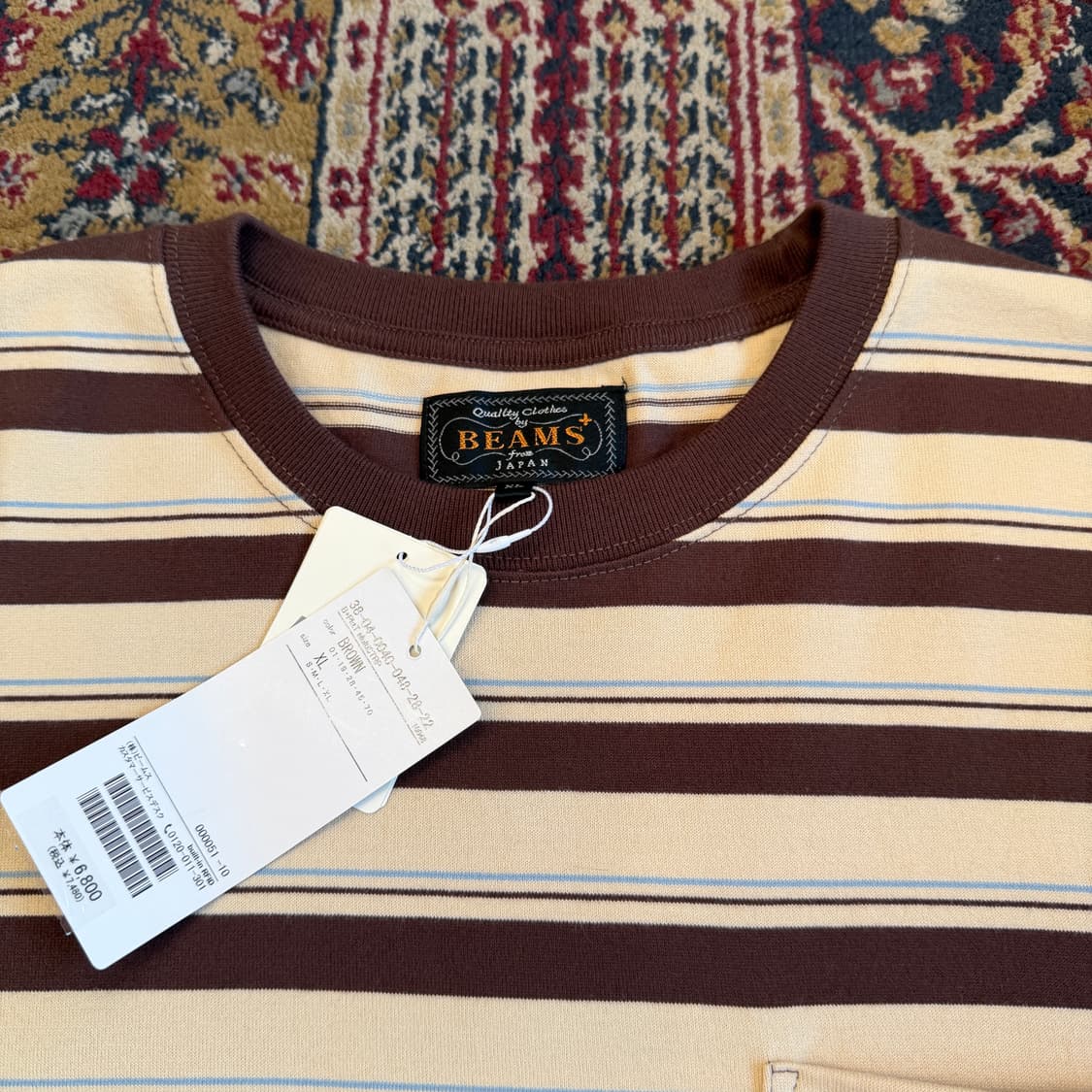 빔즈 플러스 스트라이프 티셔츠 [ 105 ] 상품이미지3