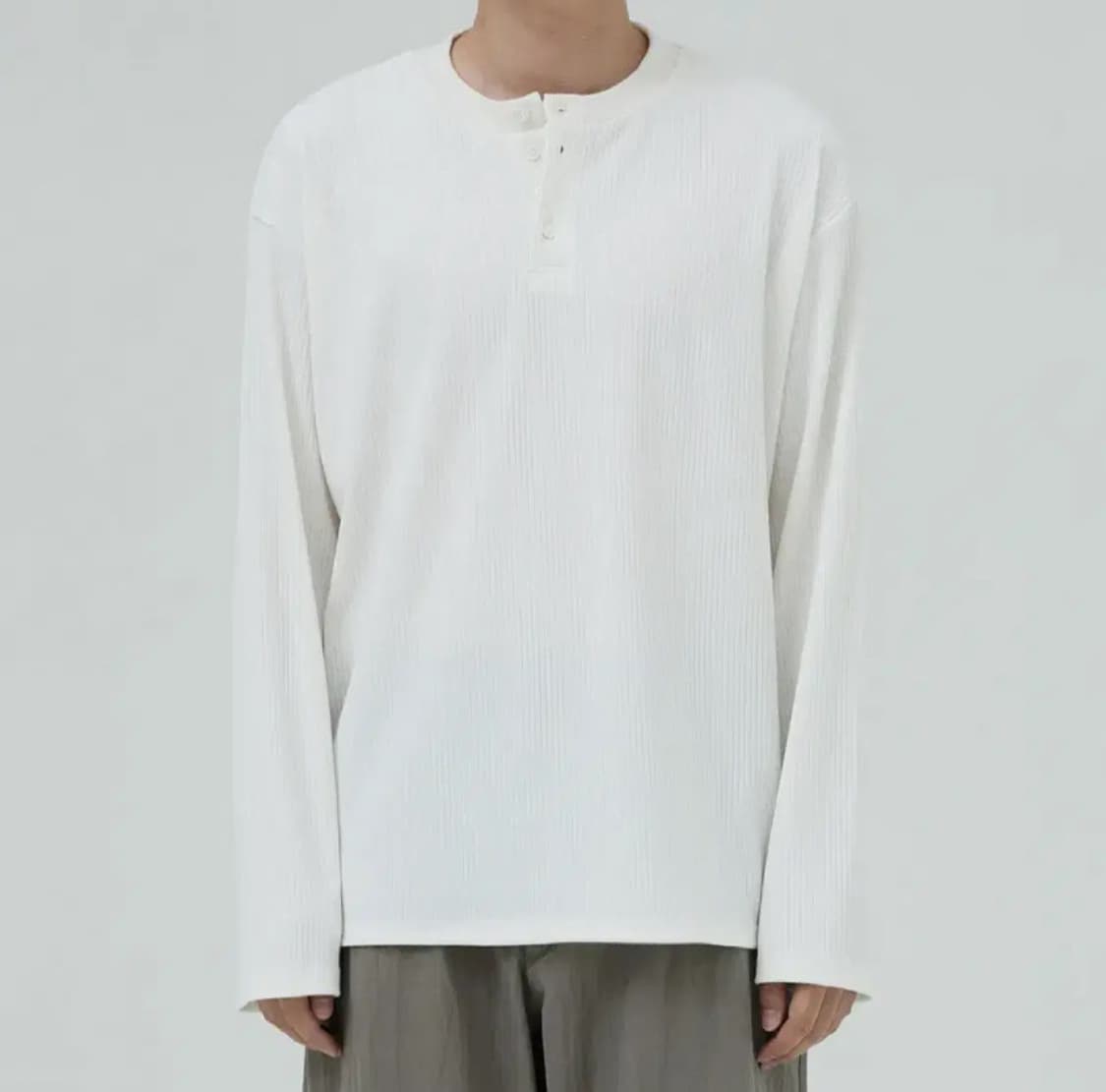 오엑스스튜디오 모먼트 헨리넥 롱슬리브 44 상품이미지1