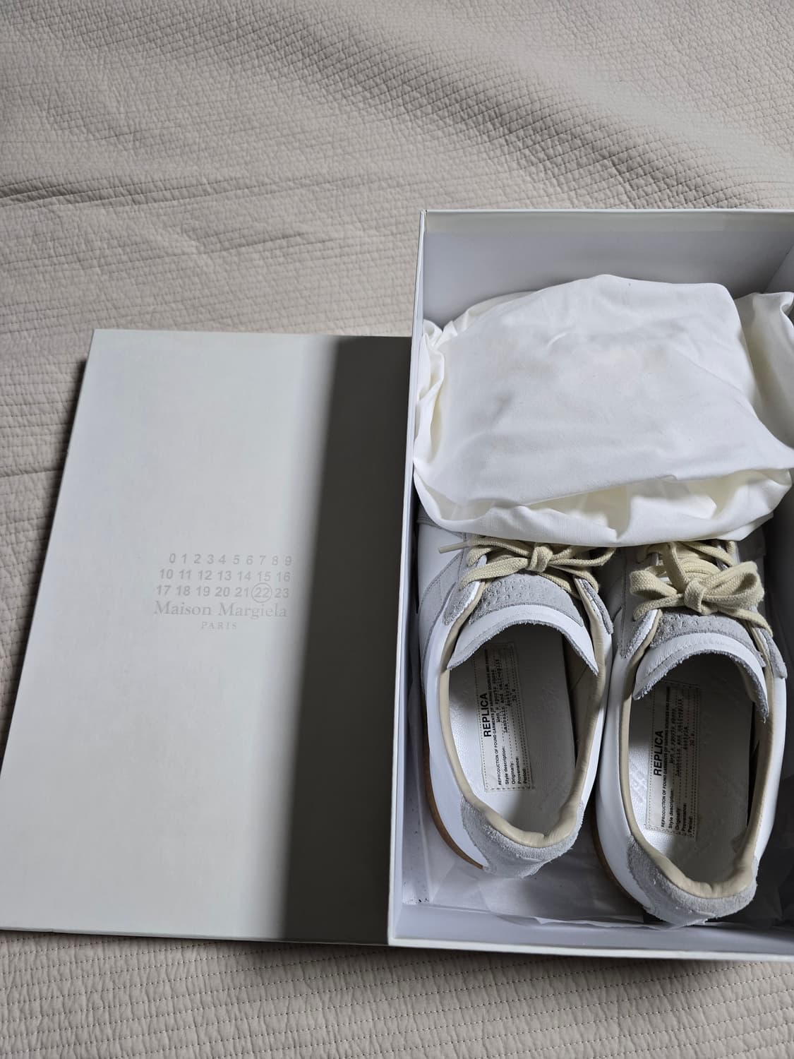메종 마르지엘라 카프스킨 레플리카 스니커즈 260~265mm EU41 상품이미지7