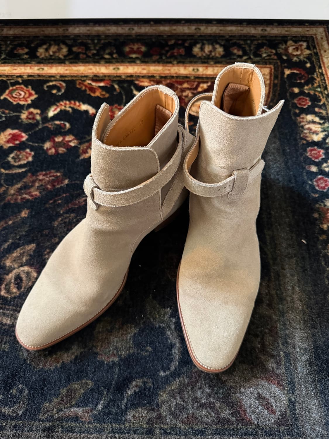 정품 생로랑 스웨이드 부츠  상품이미지1