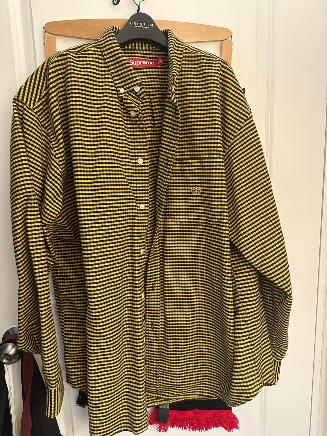 슈프림 체크 옥스퍼드 셔츠 L 상품이미지1