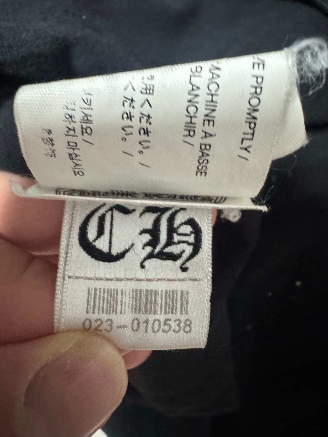 크롬하츠 플로랄 롱슬리브 m 상품이미지9