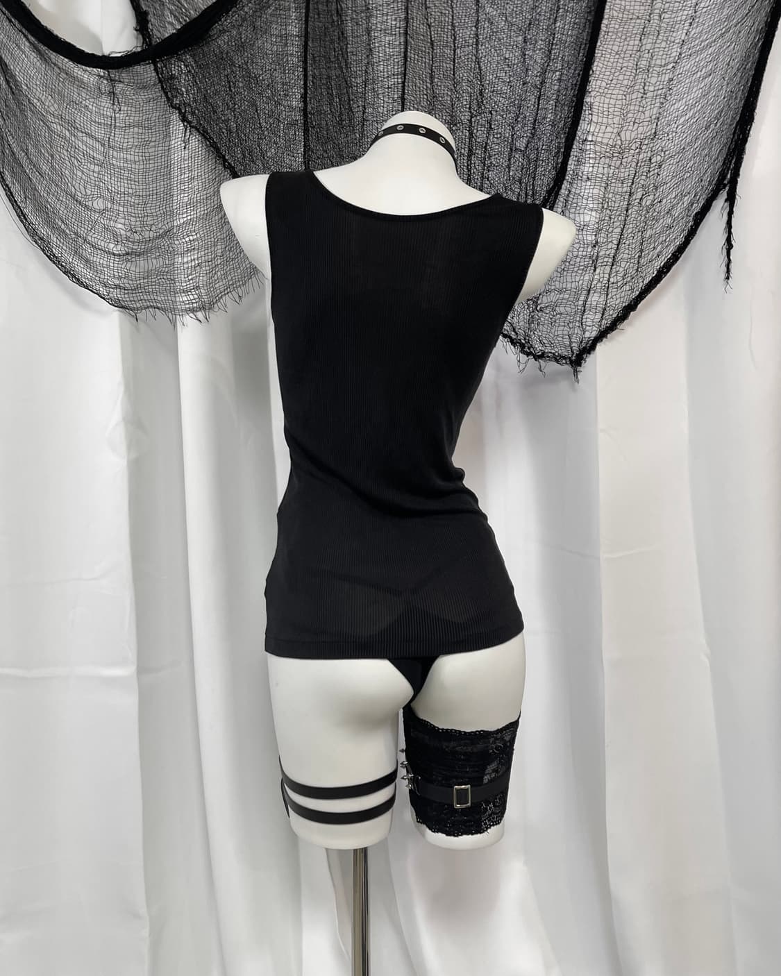 black sleeveless  상품이미지4