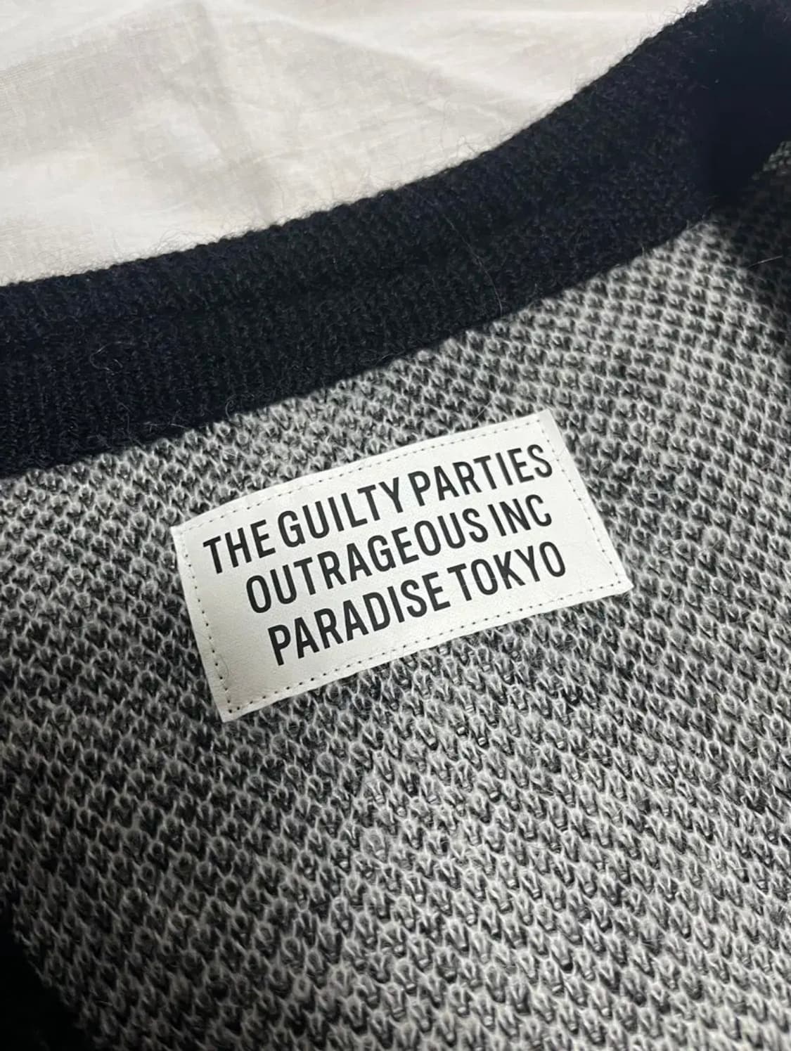 와코마리아 모헤어 가디건 23fw 상품이미지3