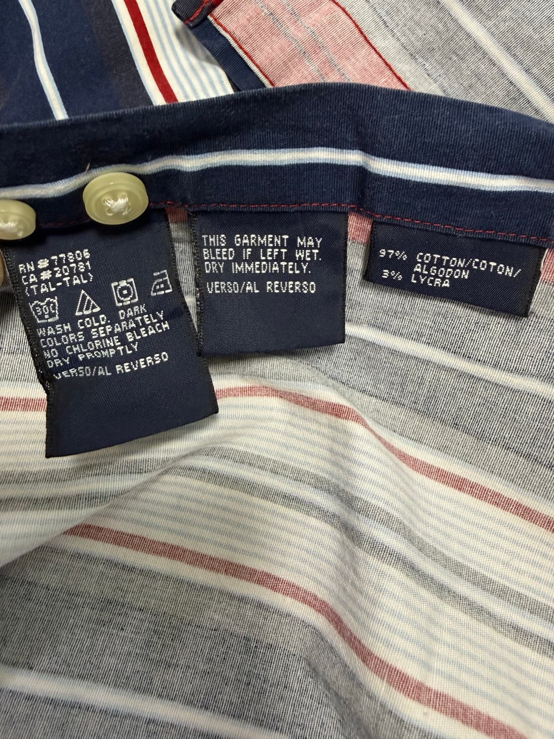 타미힐피거 스트라이프 셔츠 L 상품이미지4