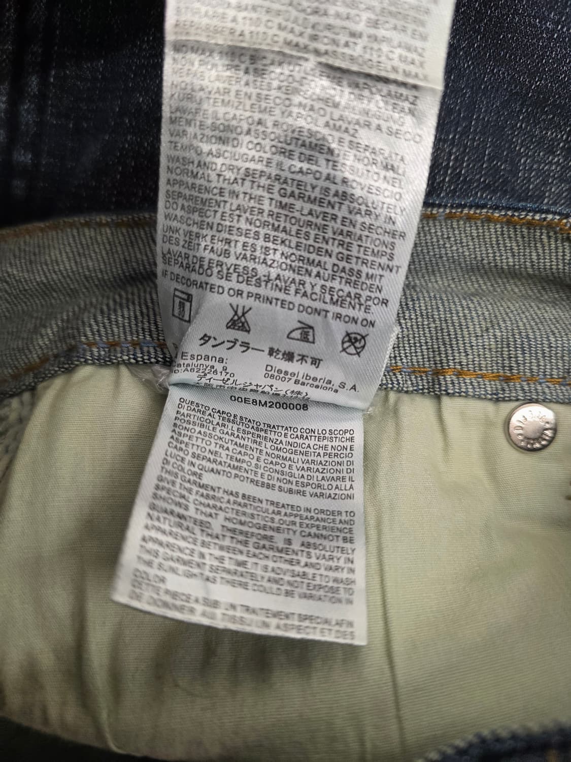 디젤 여성청바지. 싸이즈 27~28
 상품이미지9
