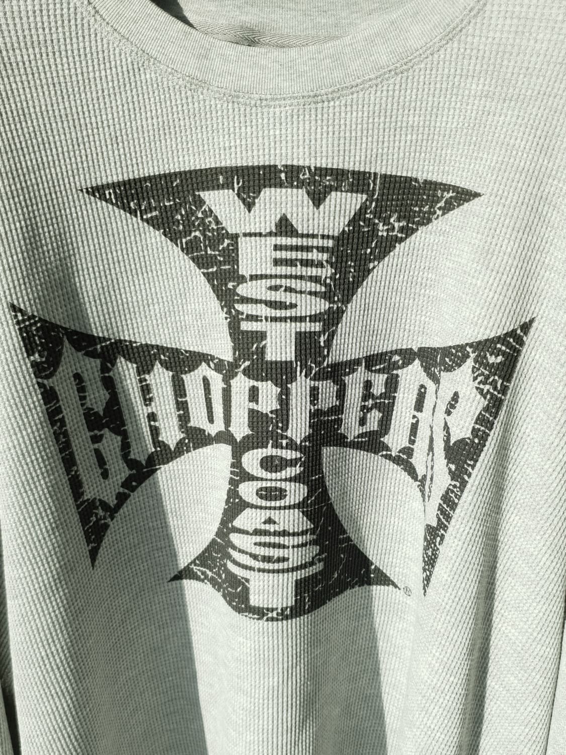 90s, 00s West Coast Choppers thermal tee 상품이미지5