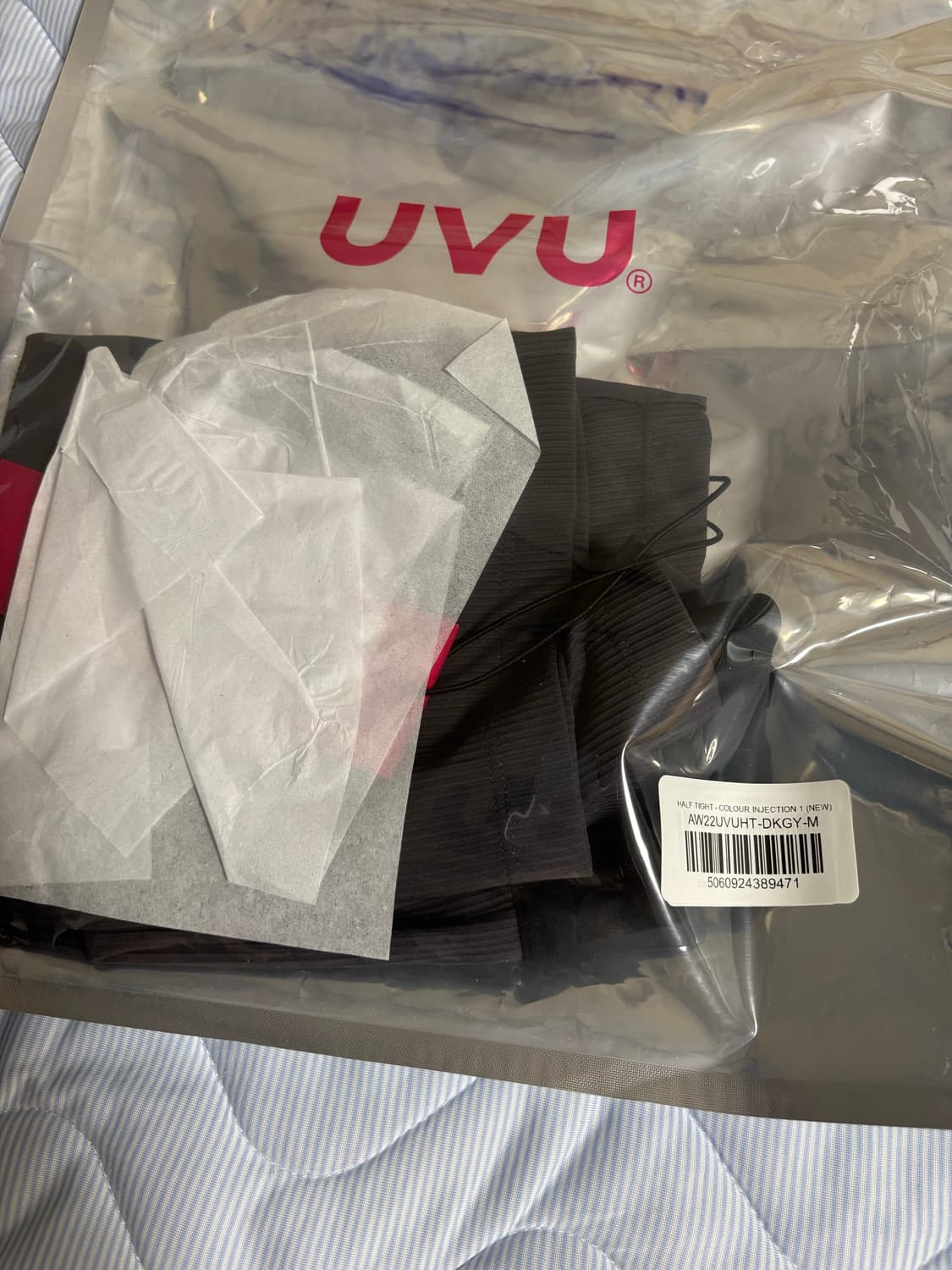 M uvu 하프 타이즈 다크 그레이 상품이미지4