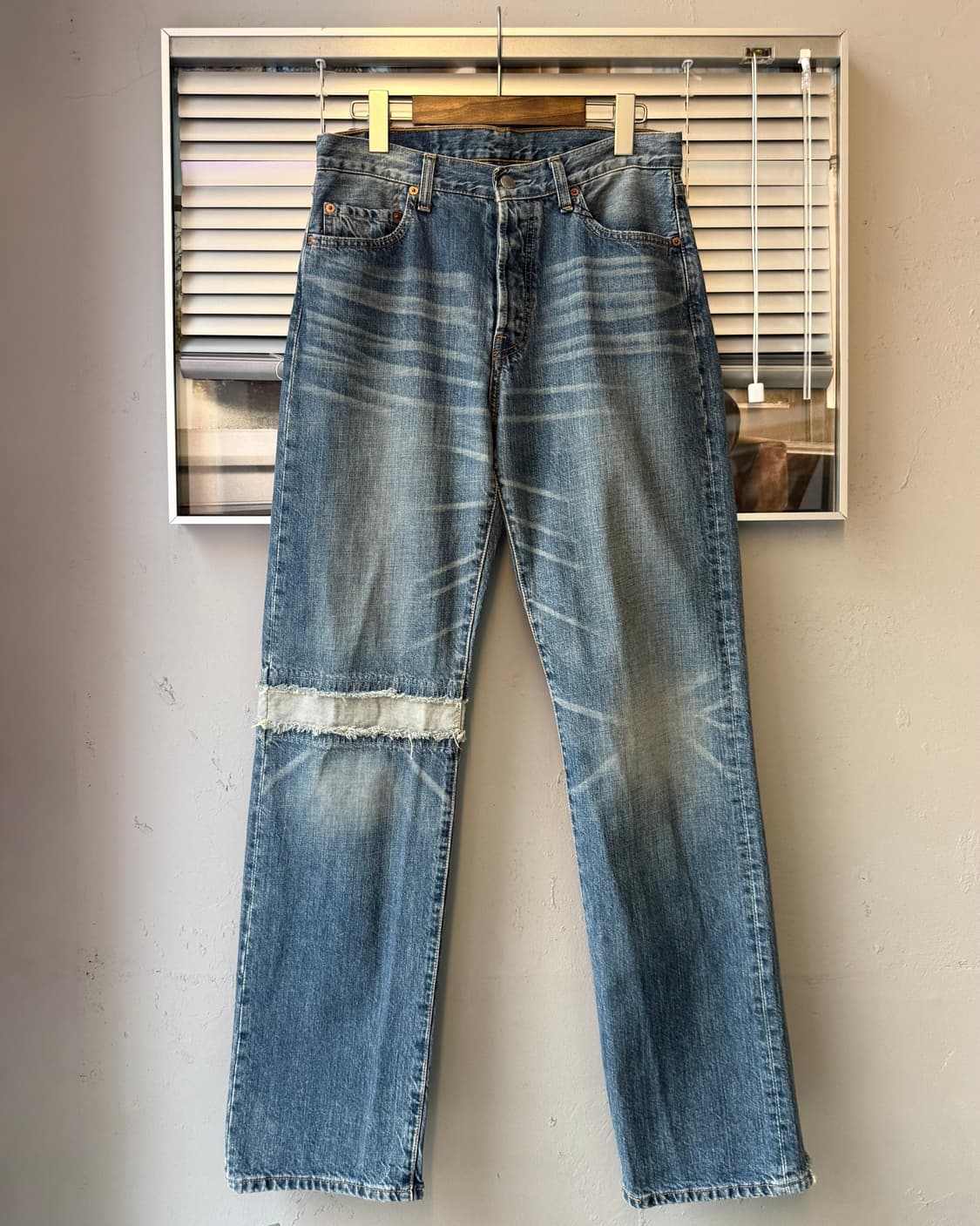 Levi's 501 00s washed denim pants 상품이미지1