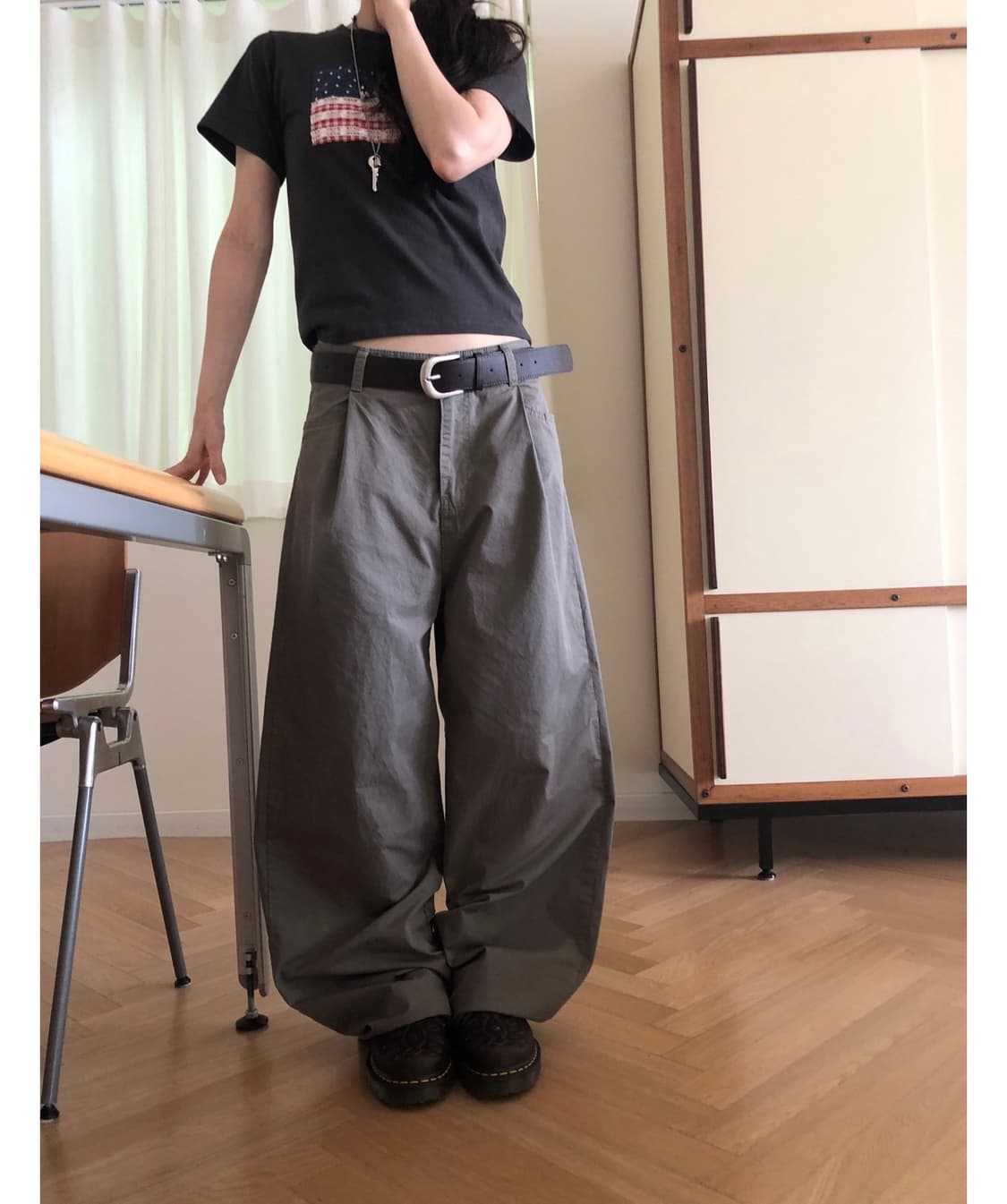 [새상품] 릿킴 DAILY COTTON PINTUCK PANTS 상품이미지4