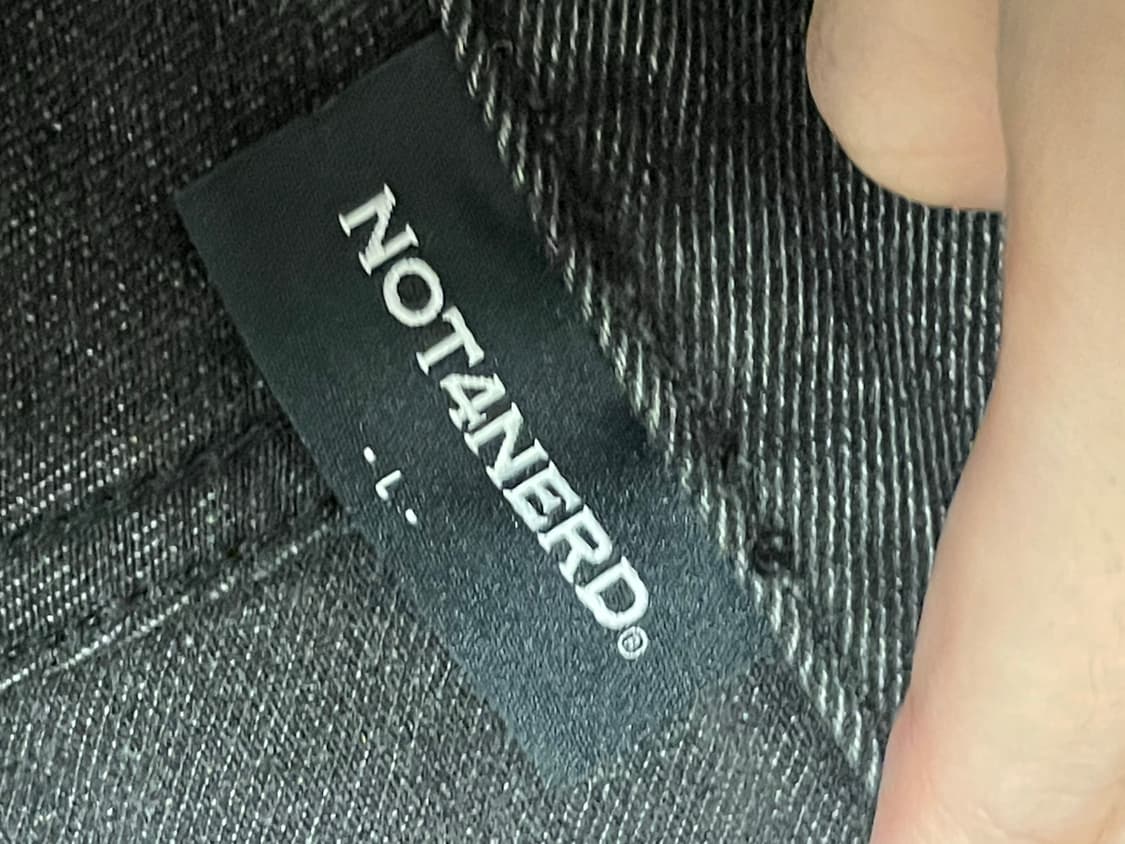 낫포너드 Camo Patch Work Denim Pants L 상품이미지2