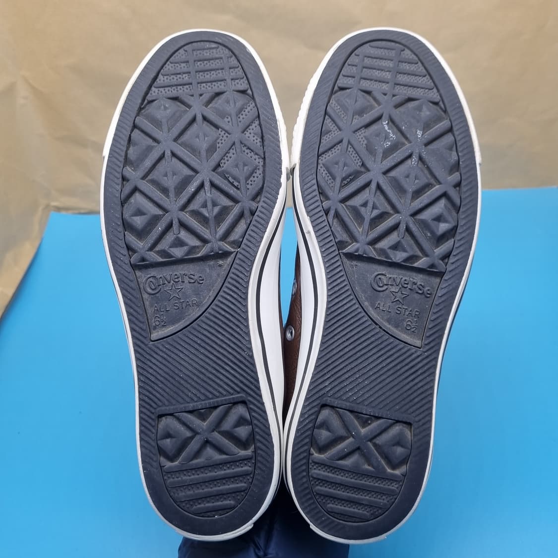 컨버스 브라운 가죽스니커즈250 상품이미지3