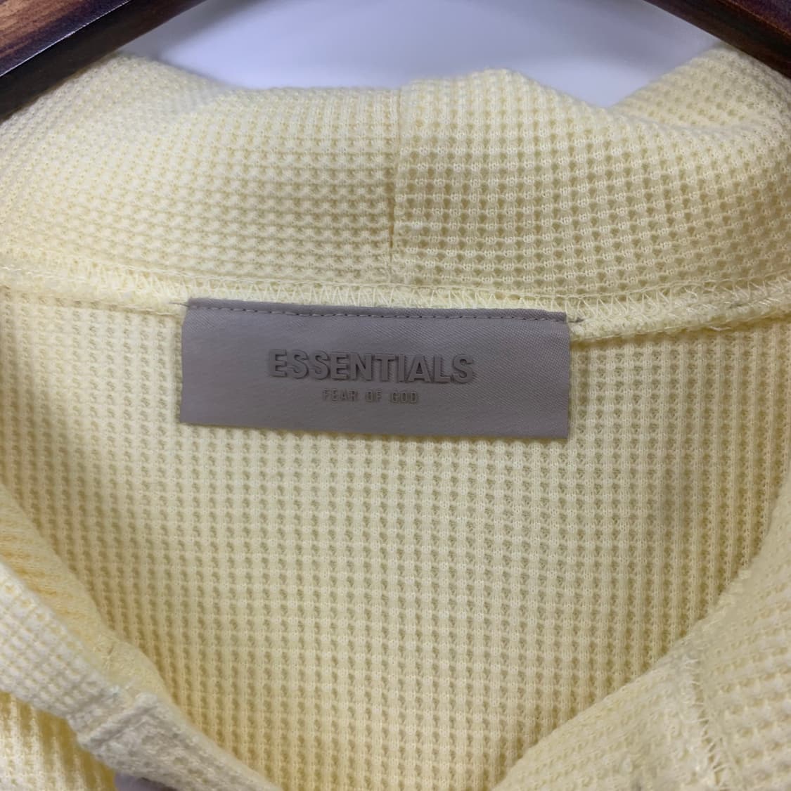 피어오브갓 에센셜 와플 니트 후드티  상품이미지7