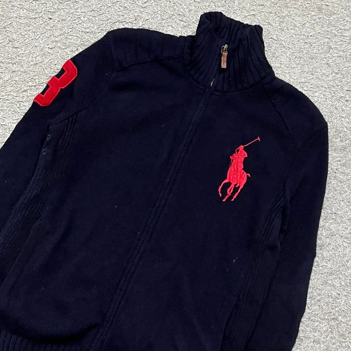 [90] 폴로 랄프로렌 니트집업 상품이미지1