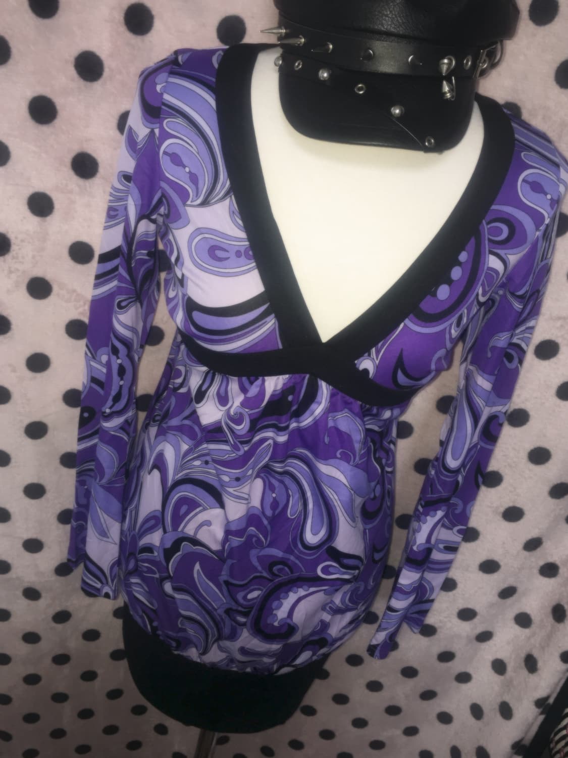 KanNa shop 세실맥비 오리엔탈  페이즐리 오네갸루 원피스 상품이미지2