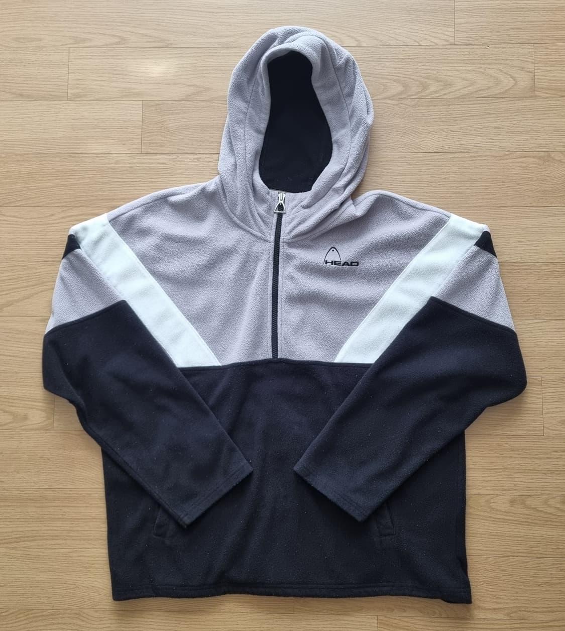 HEAD 하프집업 후드 플리스 상품이미지1