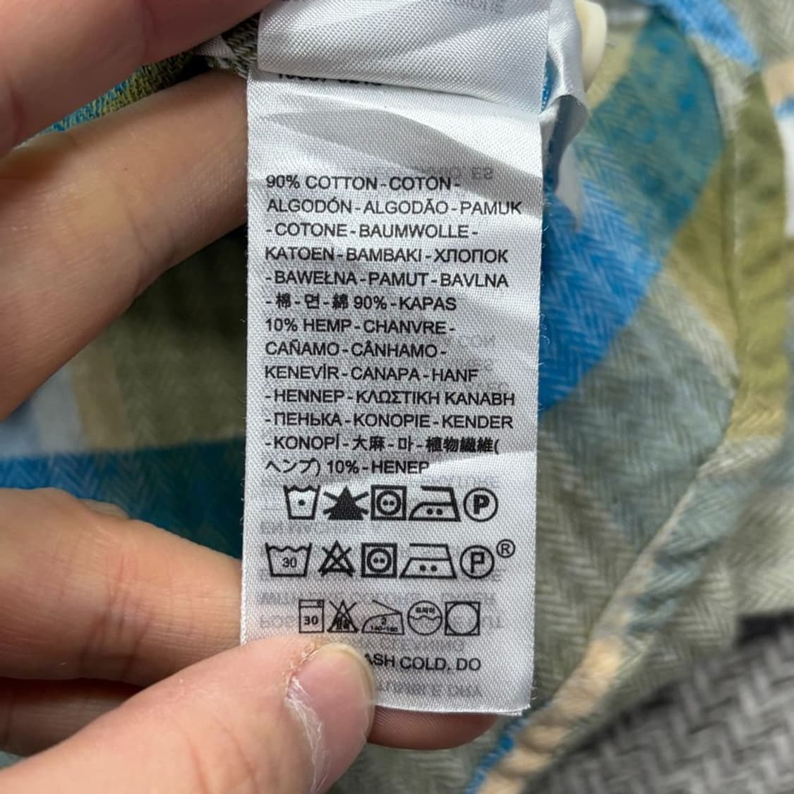 리바이스 투포켓 체크셔츠 v2916 상품이미지7