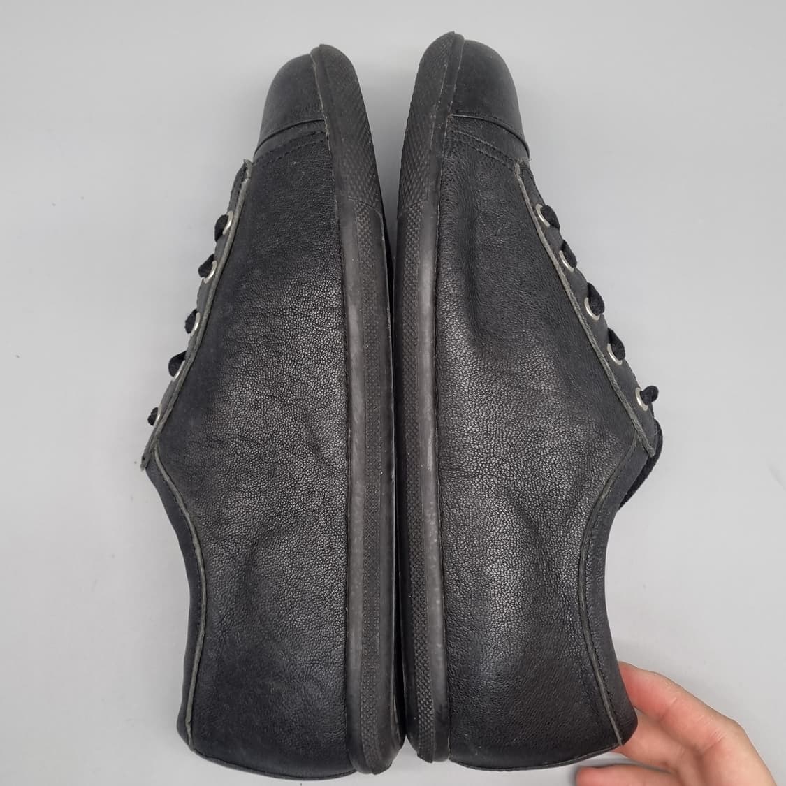 미소페 레더 스니커즈 실사이즈250 상품이미지5