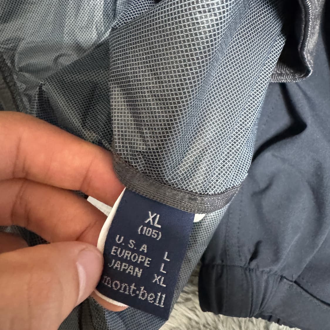 몽벨 바람막이 XL 사이즈 상품이미지5