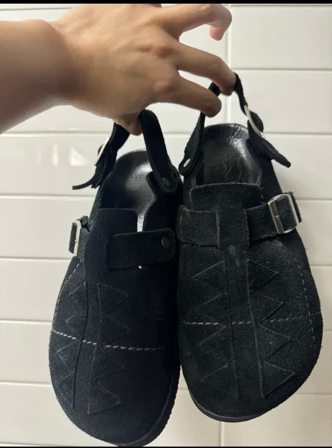 폴리테루 행크 슬라이더 슈즈 블렉 (23fw) 2 상품이미지1