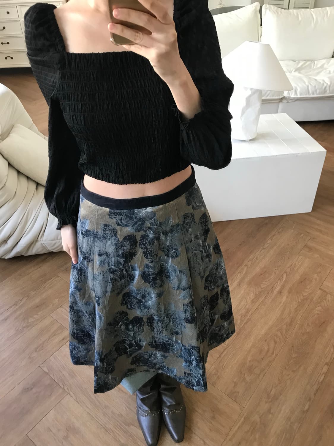 vintage puff blouse 상품이미지6