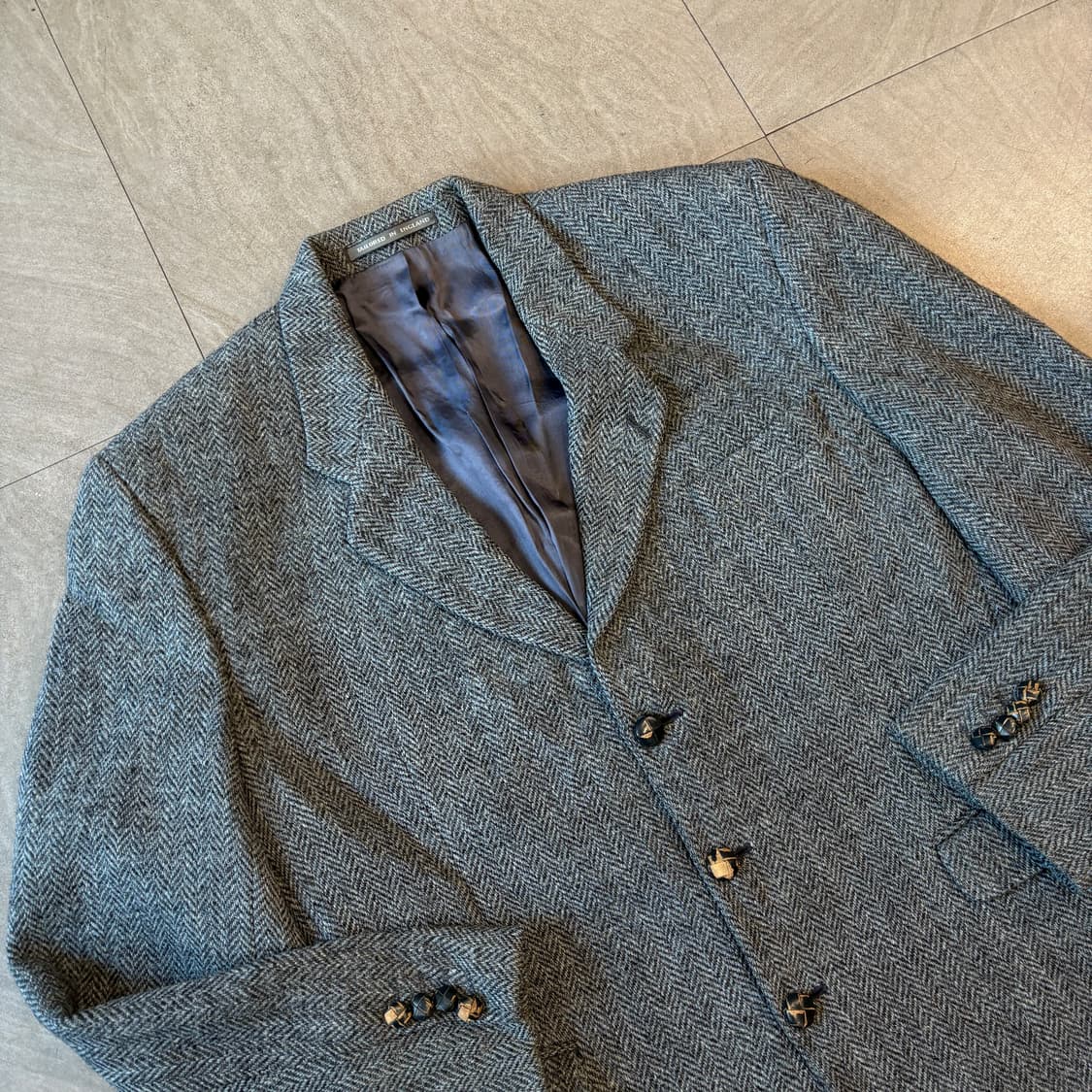 빈티지 해리스트위드 울 자켓  상품이미지2