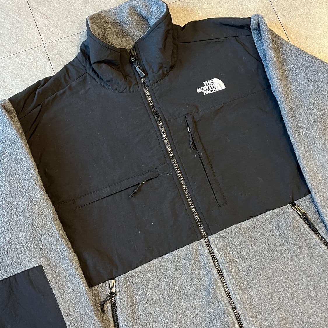 노스페이스 정품 데날리 플리스 그레이 자켓 상품이미지3