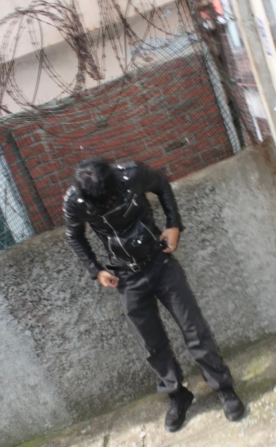 산드로옴므 라이더 가죽자켓 상품이미지8