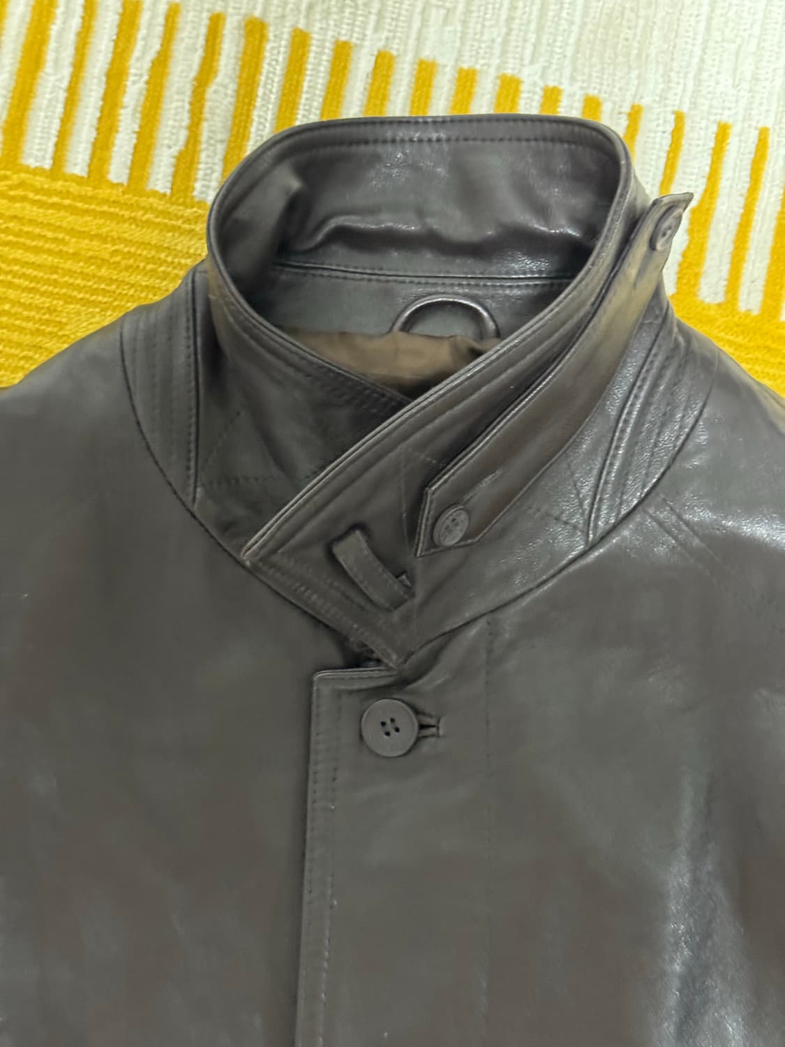 Balenciaga Trench Leather coat 상품이미지4
