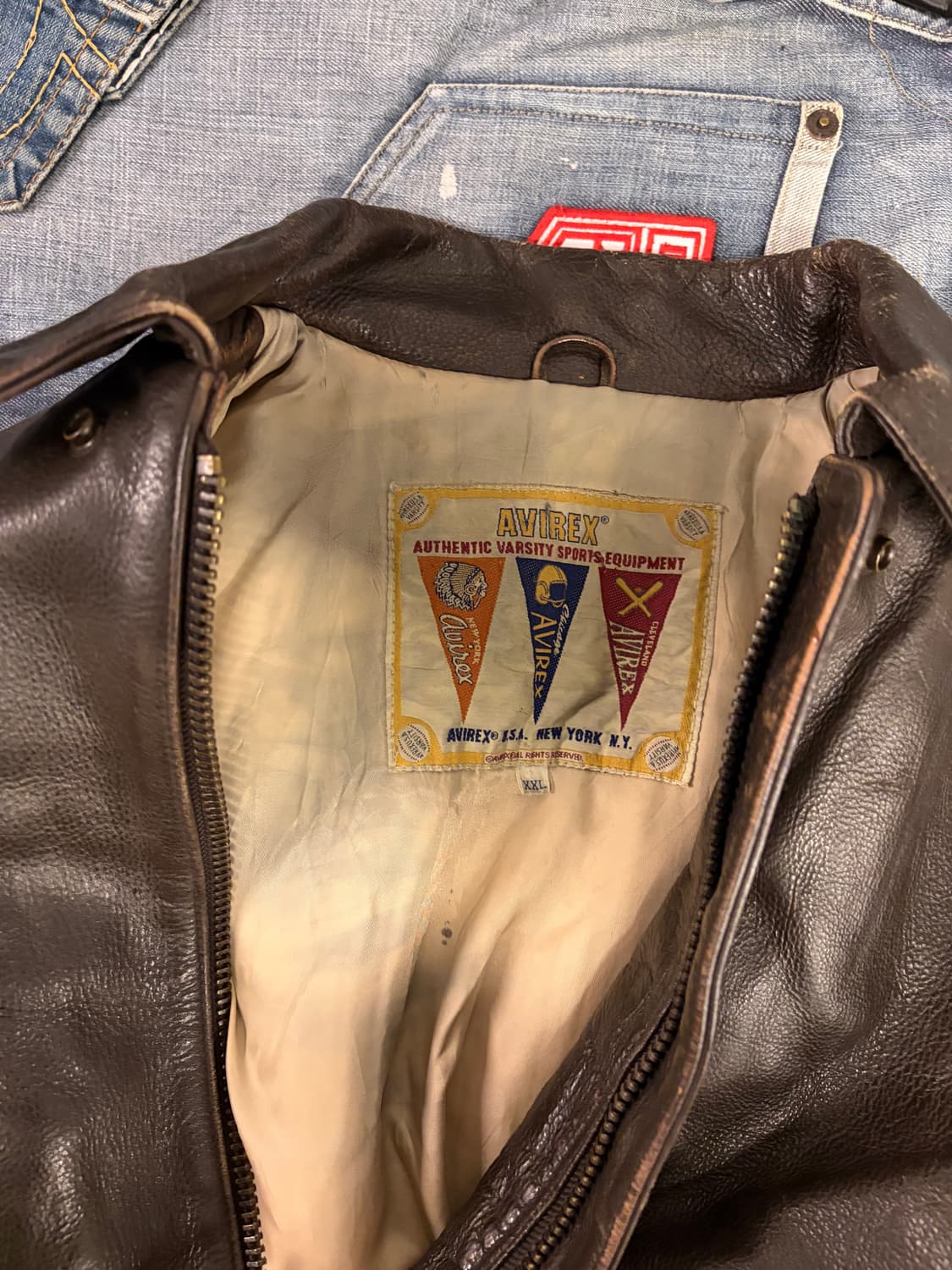 (정품/XXL)아비렉스 A-2 자켓 a1 상품이미지4