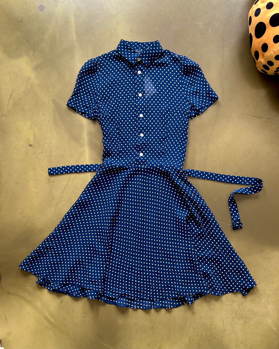 Polo Ralph Lauren Belted Dot One-Piece 상품이미지5