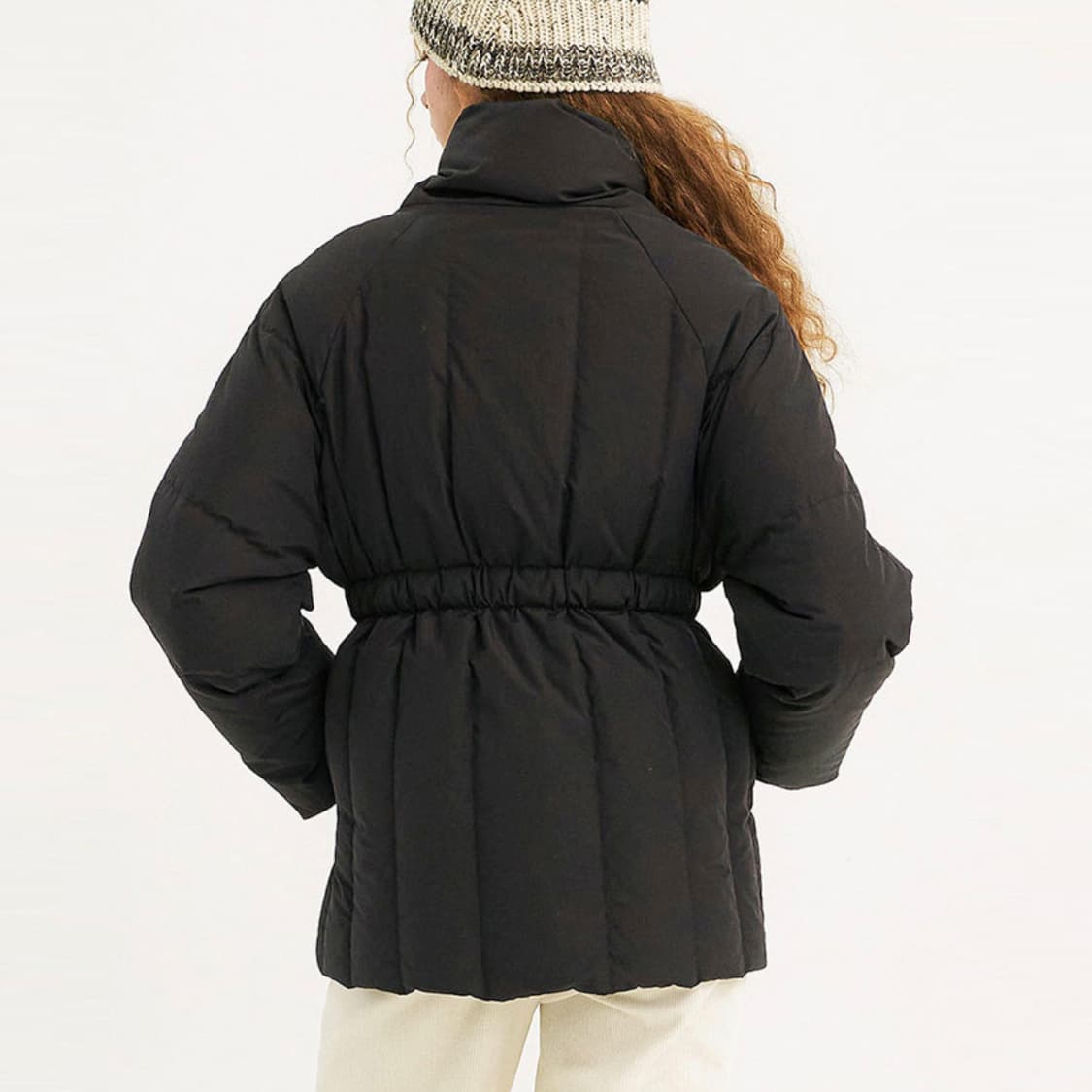 올리브데올리브(OLIVE DES OLIVE) 세로 퀼팅 덕다운패딩 55- 상품이미지4