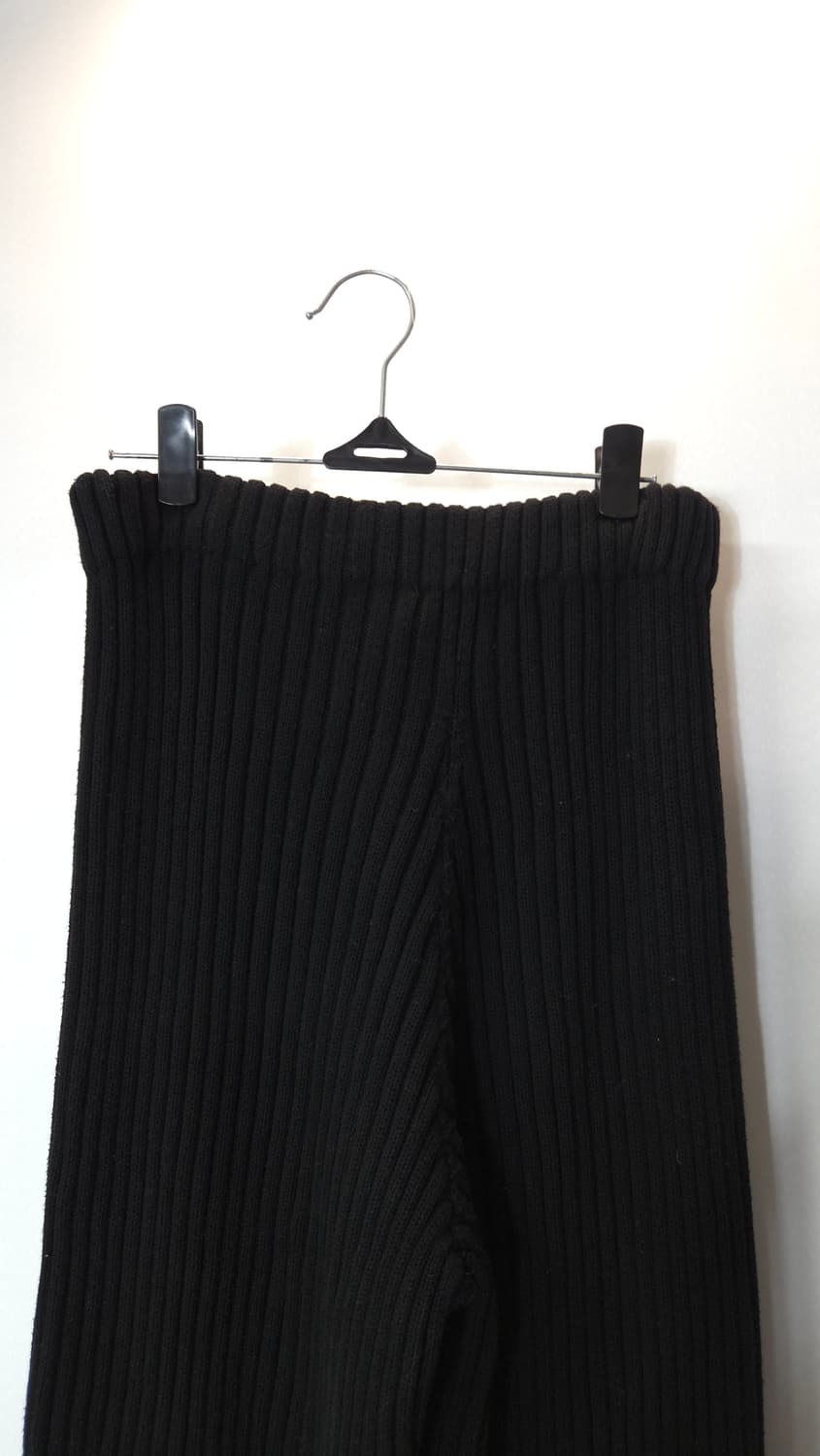 한섬 레어뷰 2021 니트 블랙 밴딩 팬츠 S 사이즈 상품이미지6