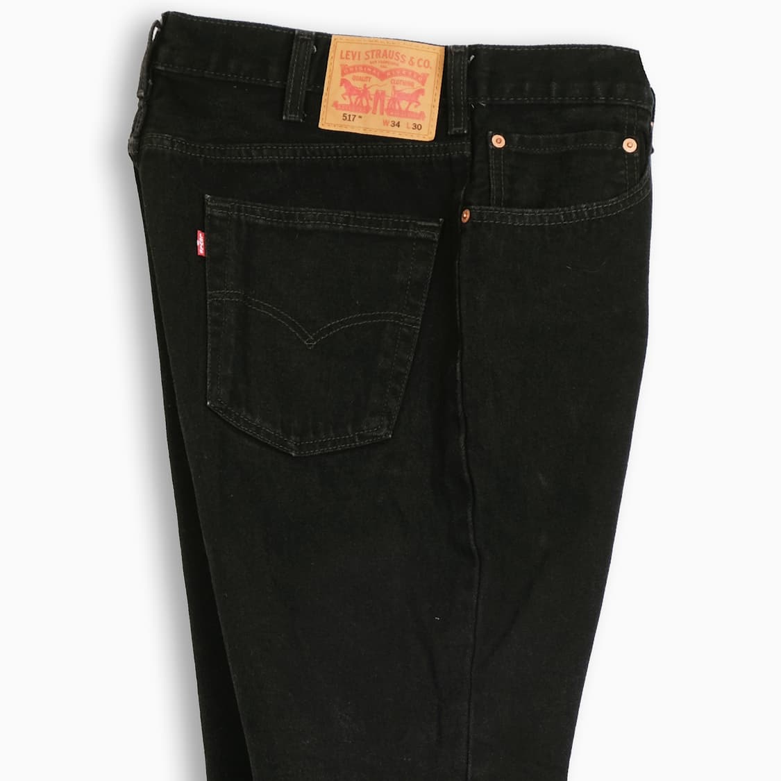 빈티지 리바이스 517 흑청 블랙진 34 인치 LV51734150 상품이미지5