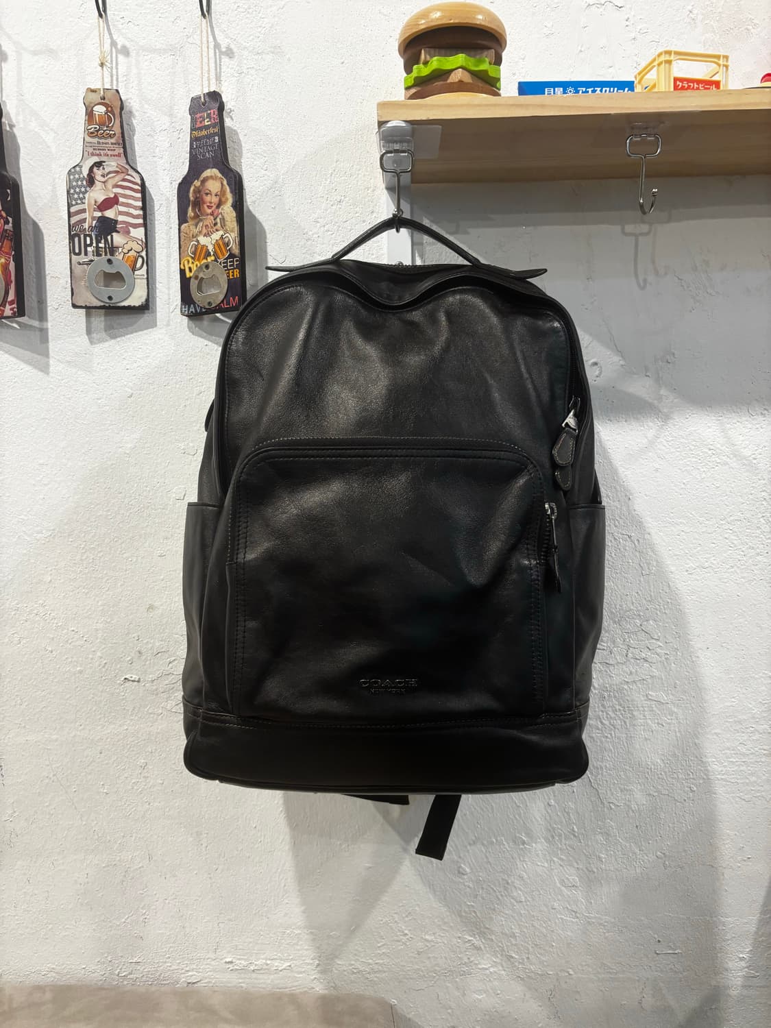 코치 가죽 백팩  상품이미지1