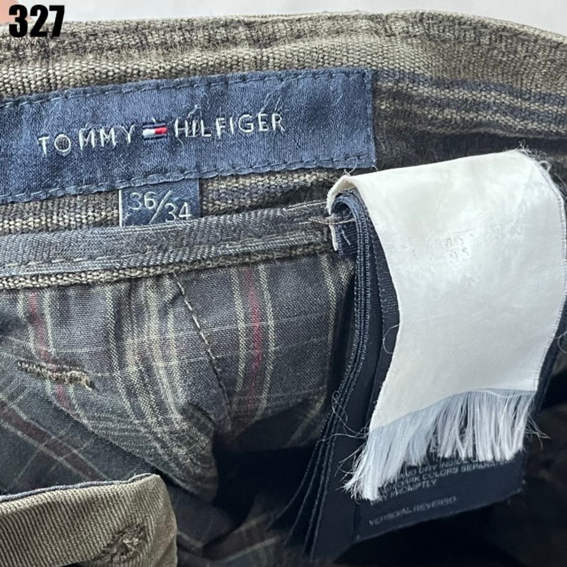 타미힐피거 카키 면바지  상품이미지2