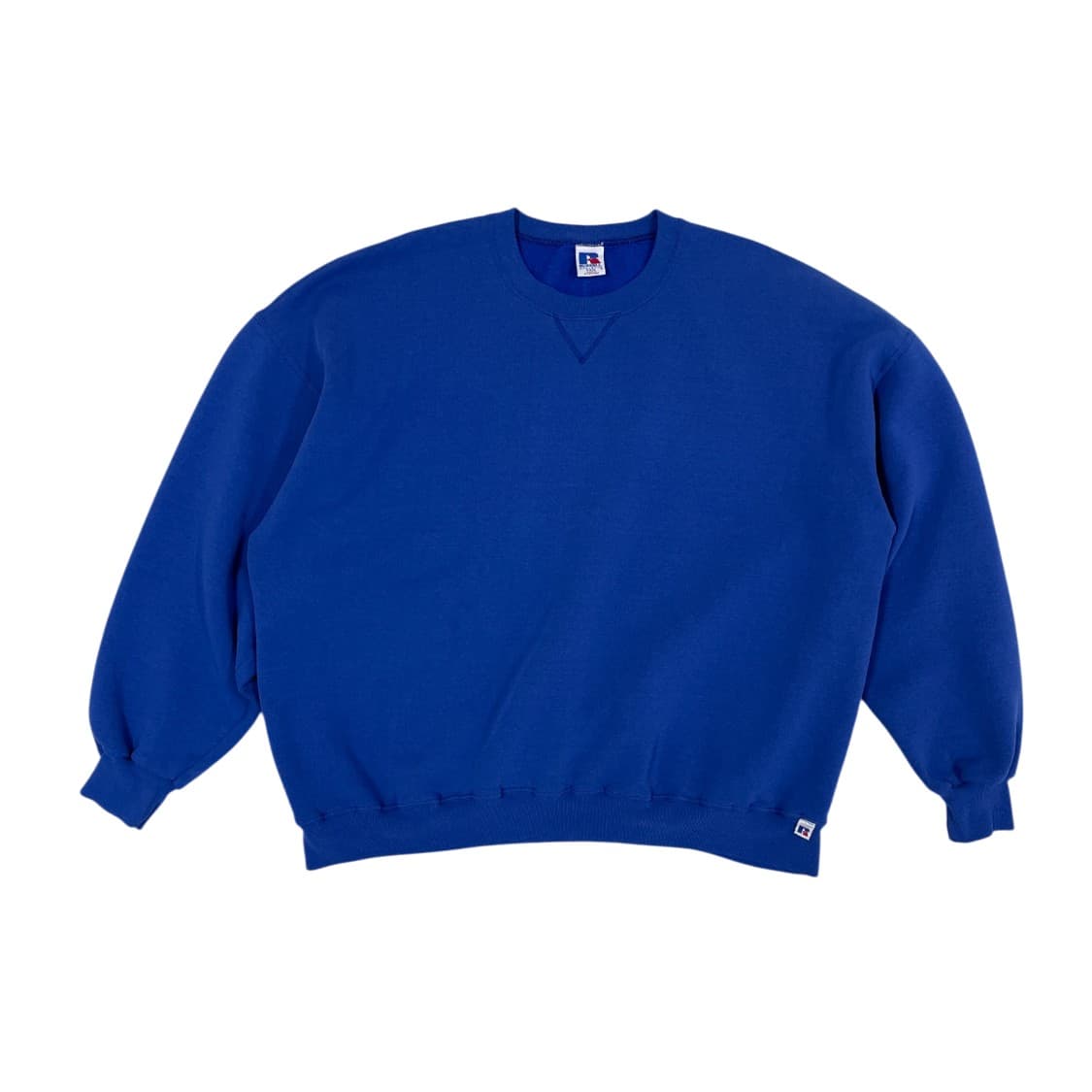 [XXXL] 00s Russell 러셀 블랭크 스웻셔츠 블루  상품이미지1