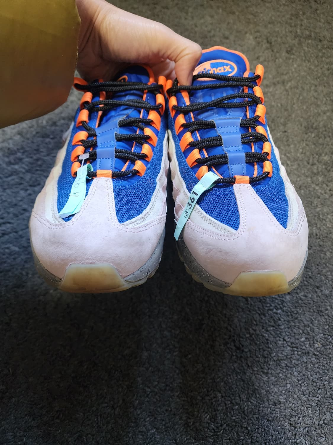 나이키 에어맥스95  샴페인 모와브 290사이즈  상품이미지4