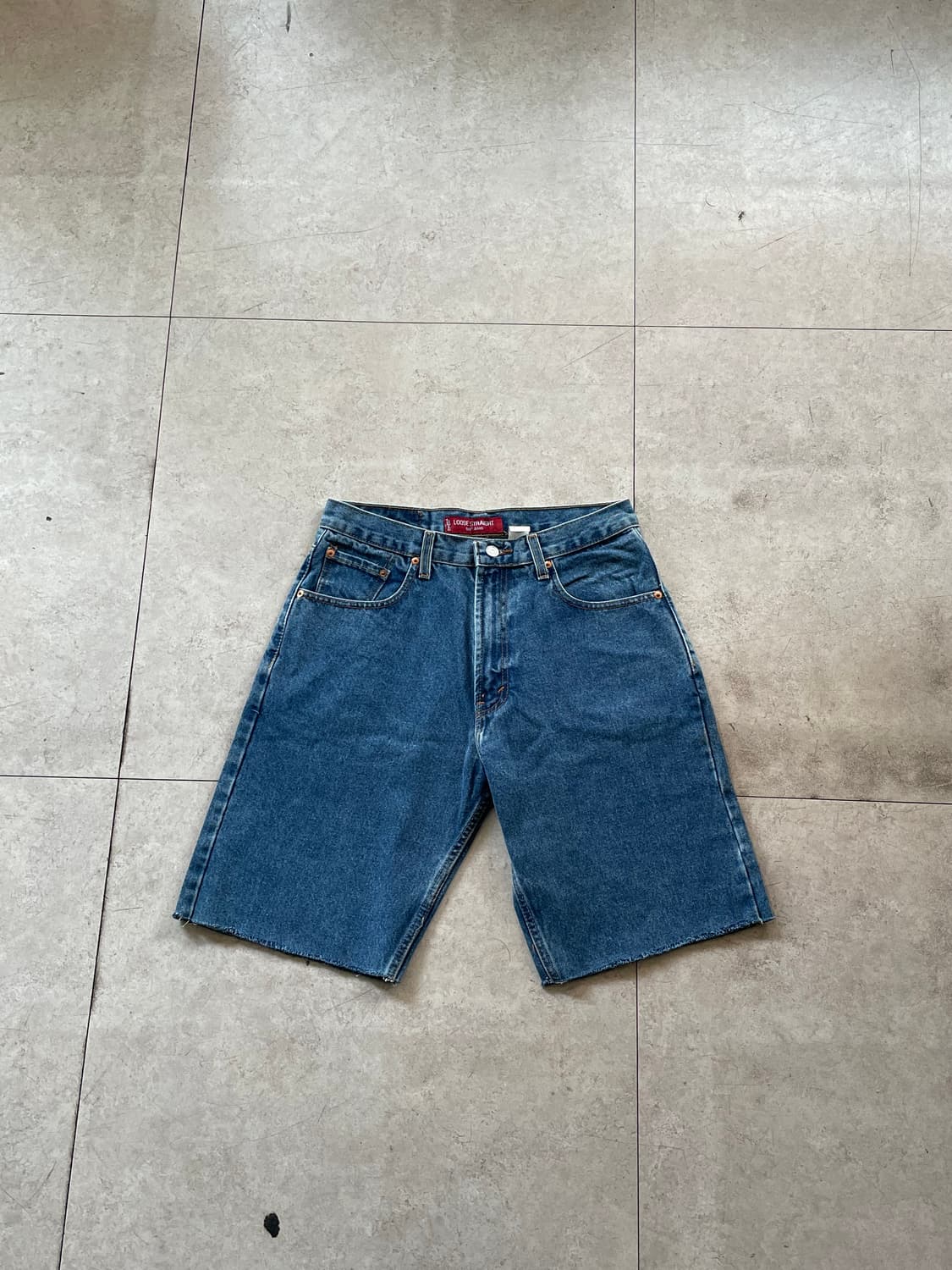 리바이스569 컷오프 데님팬츠 청반바지 상품이미지4