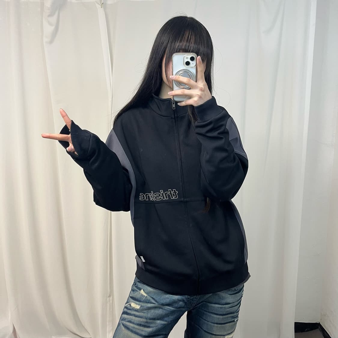 thisisneverthat black jersey 상품이미지2