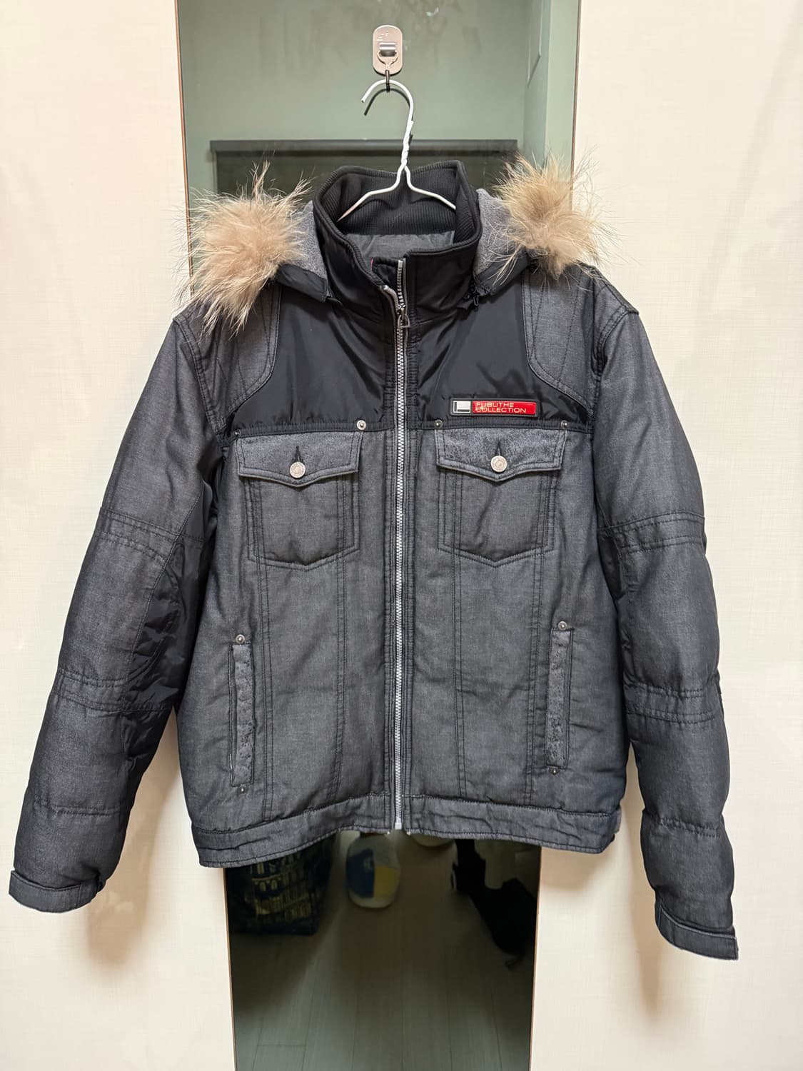 FUBU 후부 데님 패딩 상품이미지1