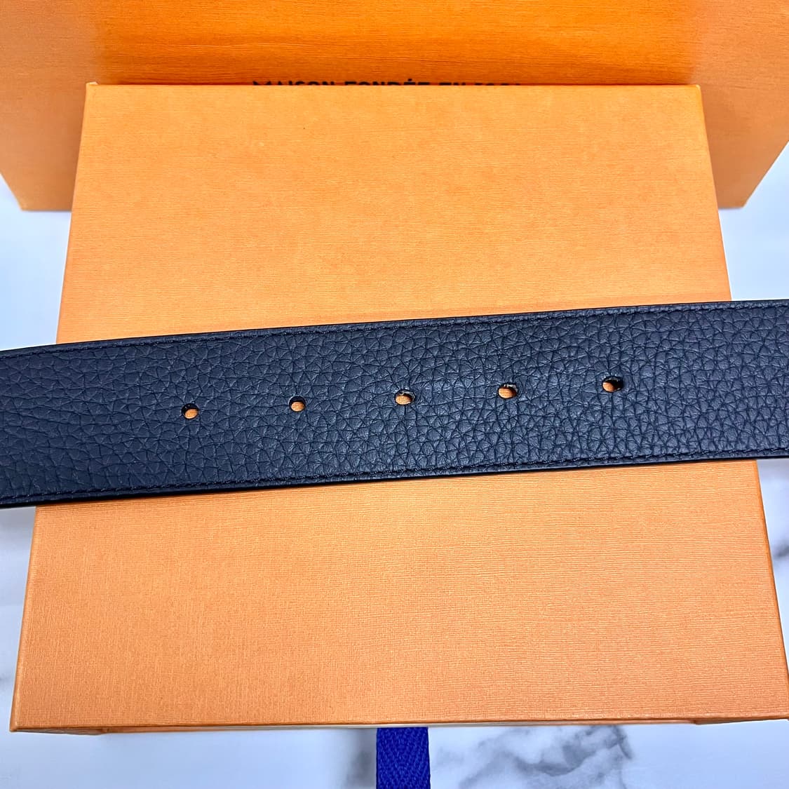 [S급/정품] 루이비통 LV 금장 리버서블 벨트 상품이미지4