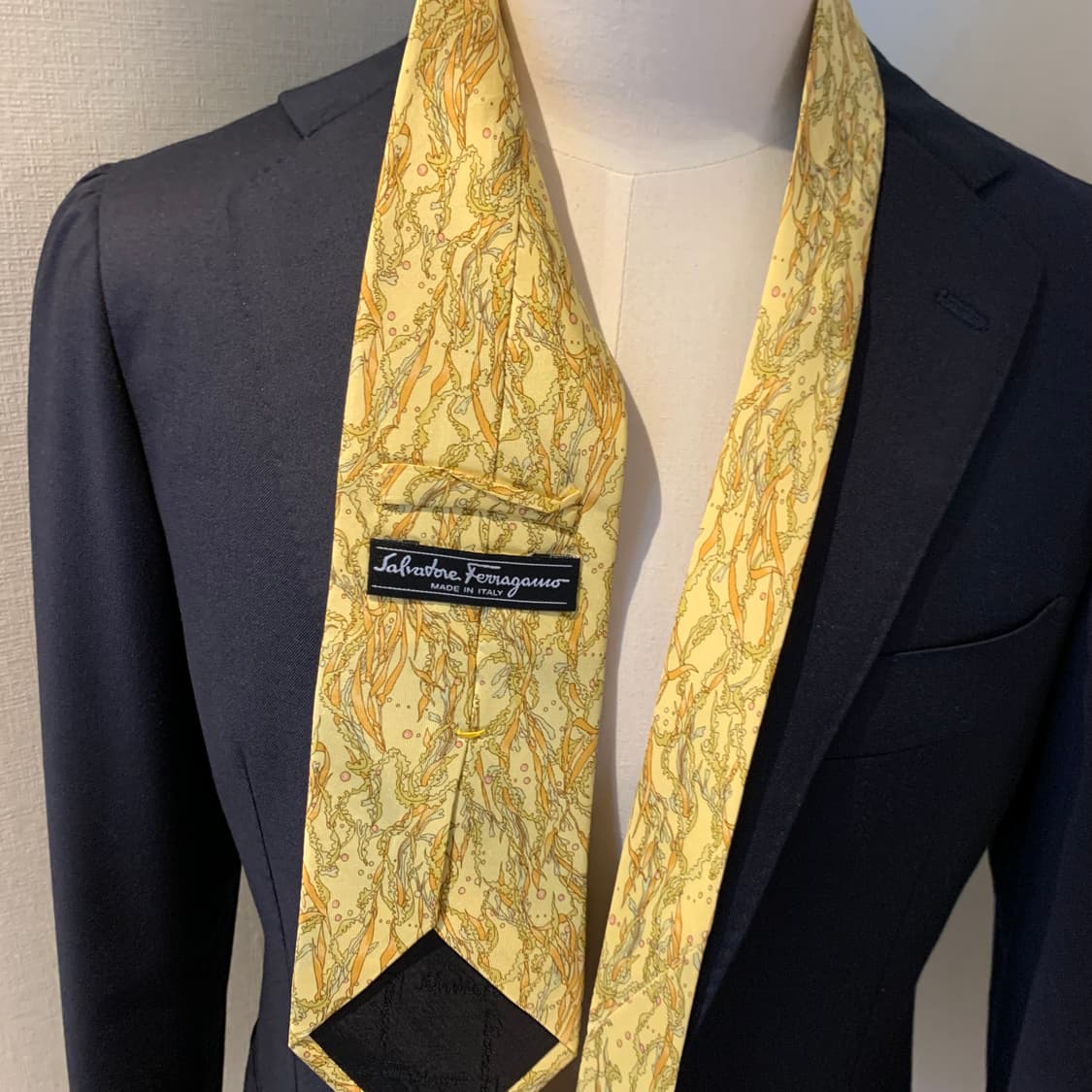 살바토레 페레가모(Ferragamo) 최상급 명품넥타이 기하학적패턴 A+ 상품이미지2