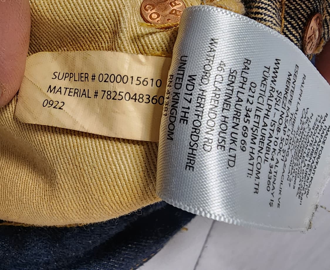 (34)더블알엘(rrl) 원스워시 스트레이트핏 셀비지 데님 상품이미지4