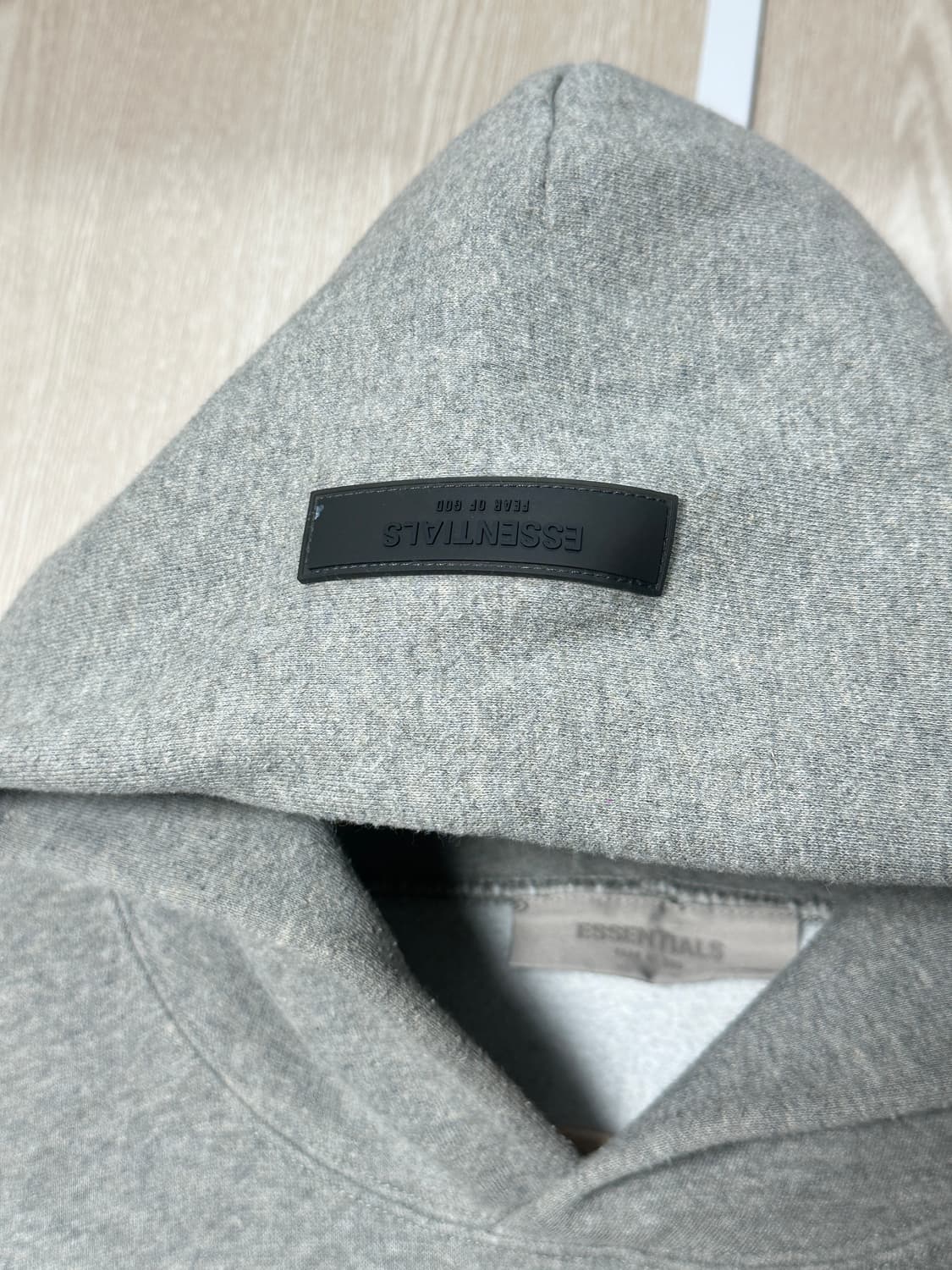 22SS 피어오브갓 에센셜 기모 후드 M/105 다크오트밀 상품이미지3