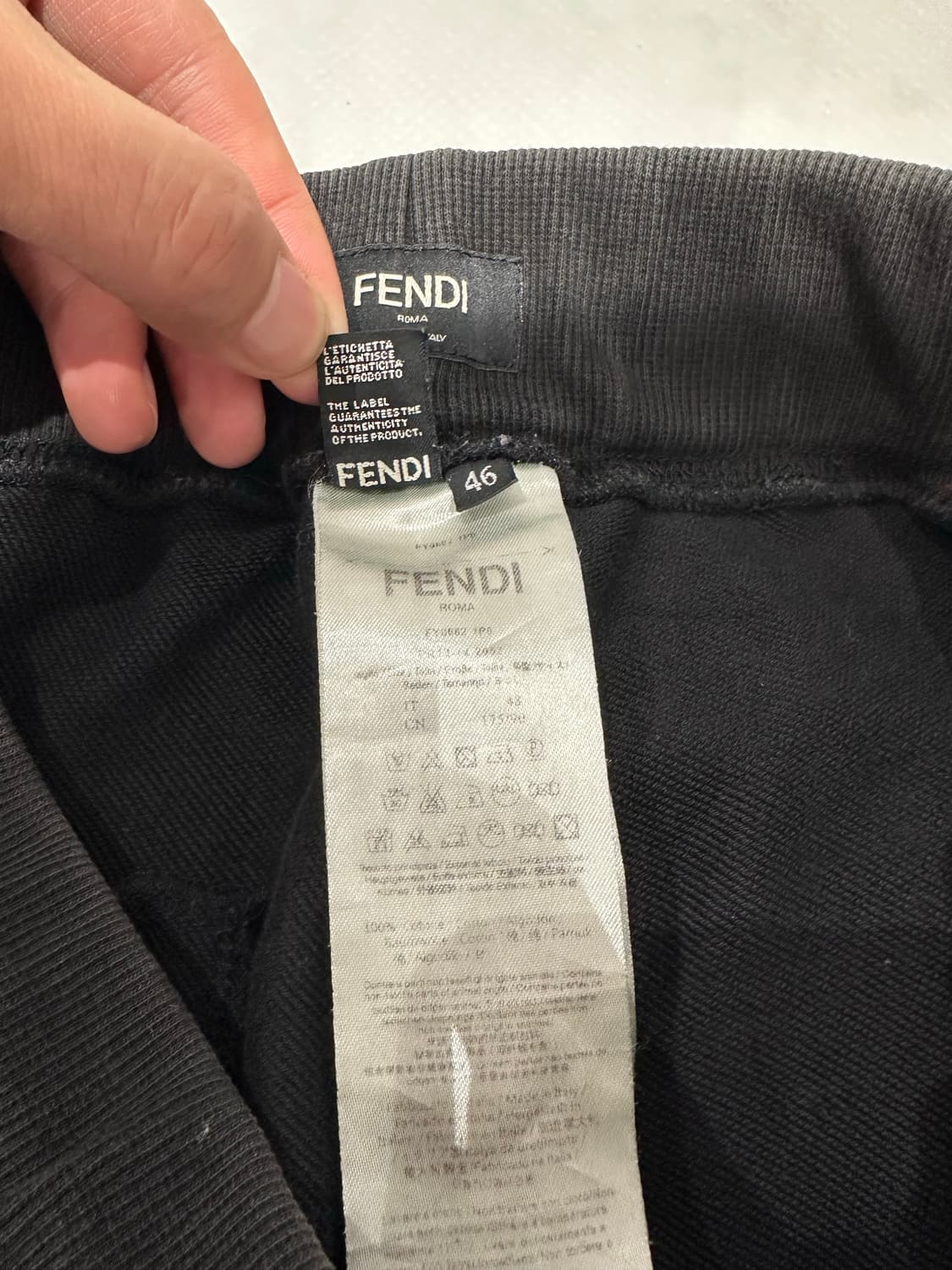 펜디 몬스터 아이 반바지 46 사이즈 상품이미지5